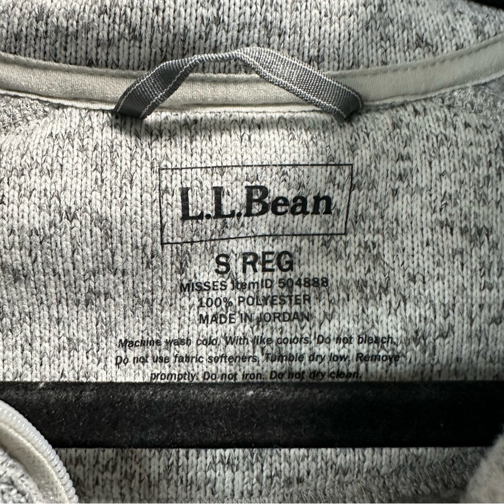 L.L.Bean‎ Sweater Fleece Full-Zip Jacket - Picture 7 of 7